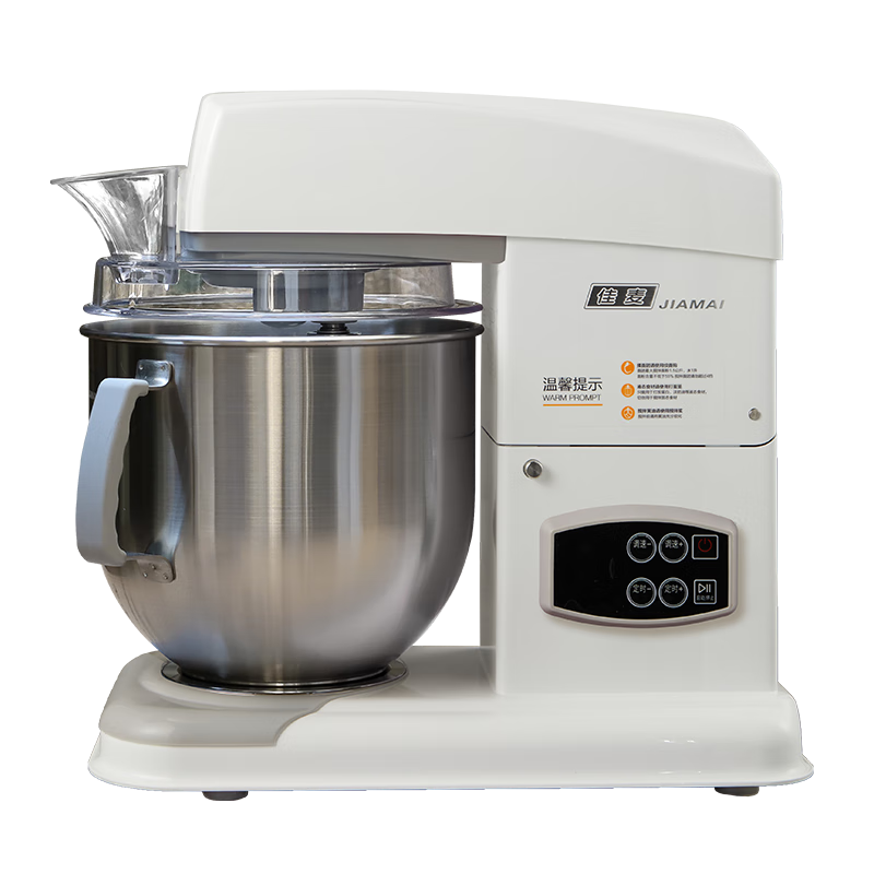 佳麦（JIAMAI） 佳麦厨师机电子式多功能揉面机商用家用搅拌机奶油机全自动和面7LGS（电子版） 电子版-单层桶-经典白