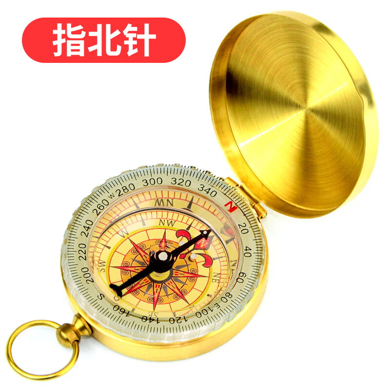 针高精度夜光指南球多功能车内儿童小学生车载户外用品 欧洲版-升级