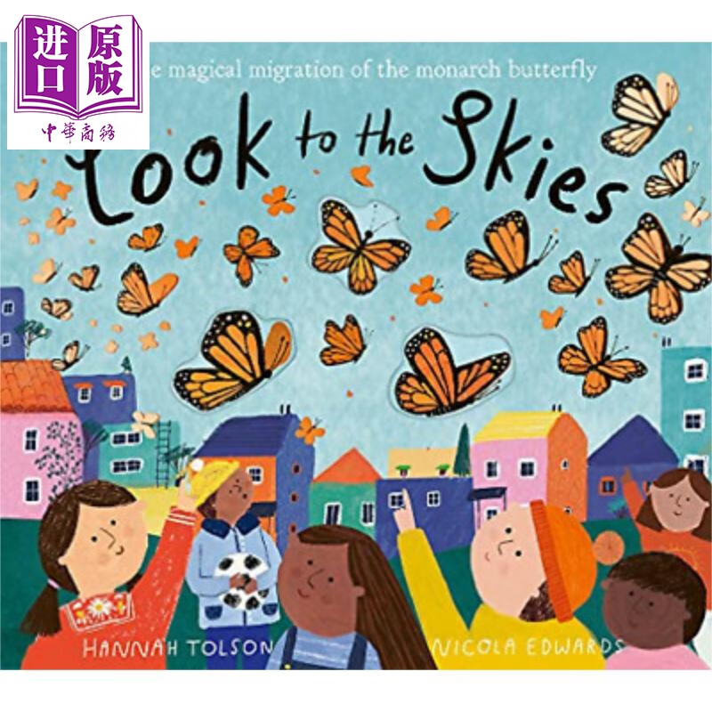 hannah tolson:look to the skies 仰望星空 英文原版 亲子绘本儿童