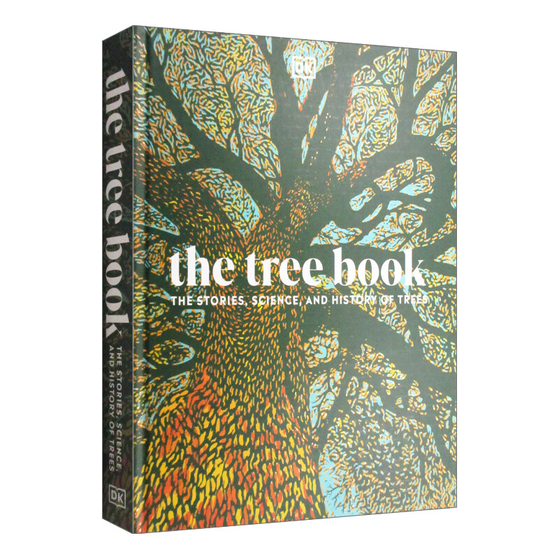 预售 the tree book 英文原版 树书 dk图解科普百科 风景摄影画册植物