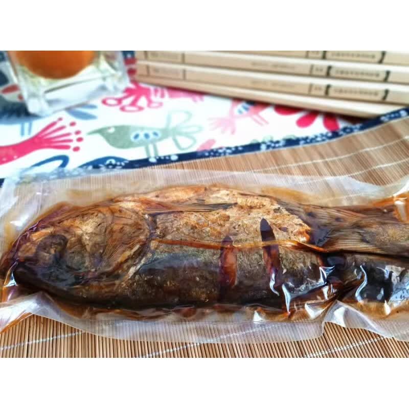 特产优联河北邯郸特产广府酥鱼永年砂锅鱼五香味400g骨酥肉嫩整条袋装