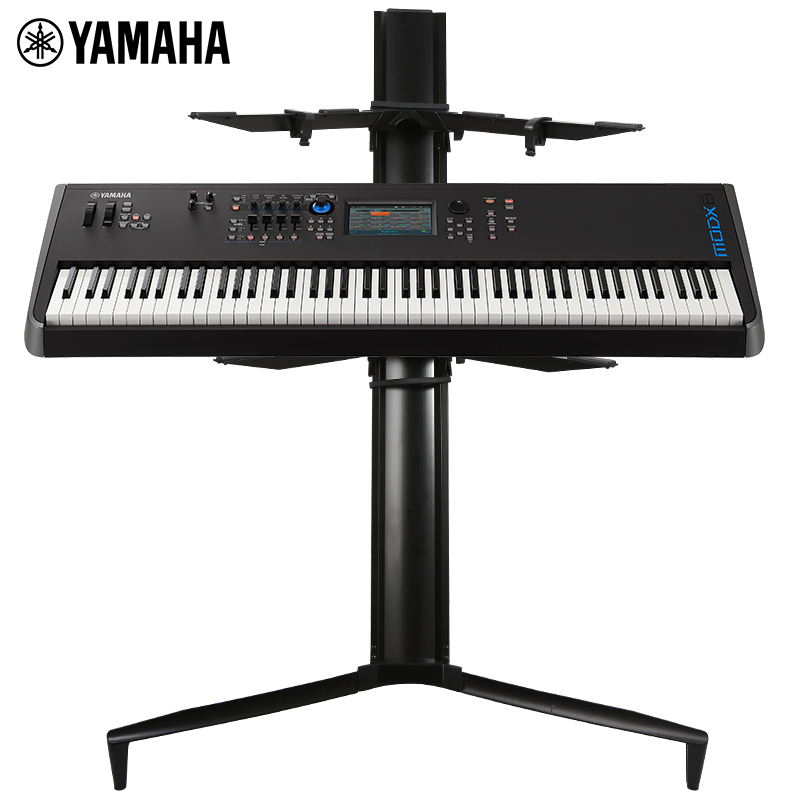 雅马哈（YAMAHA）合成器88键舞台MIDI编曲电子琴键盘 MODX8+卓乐音箱+表演支架礼包