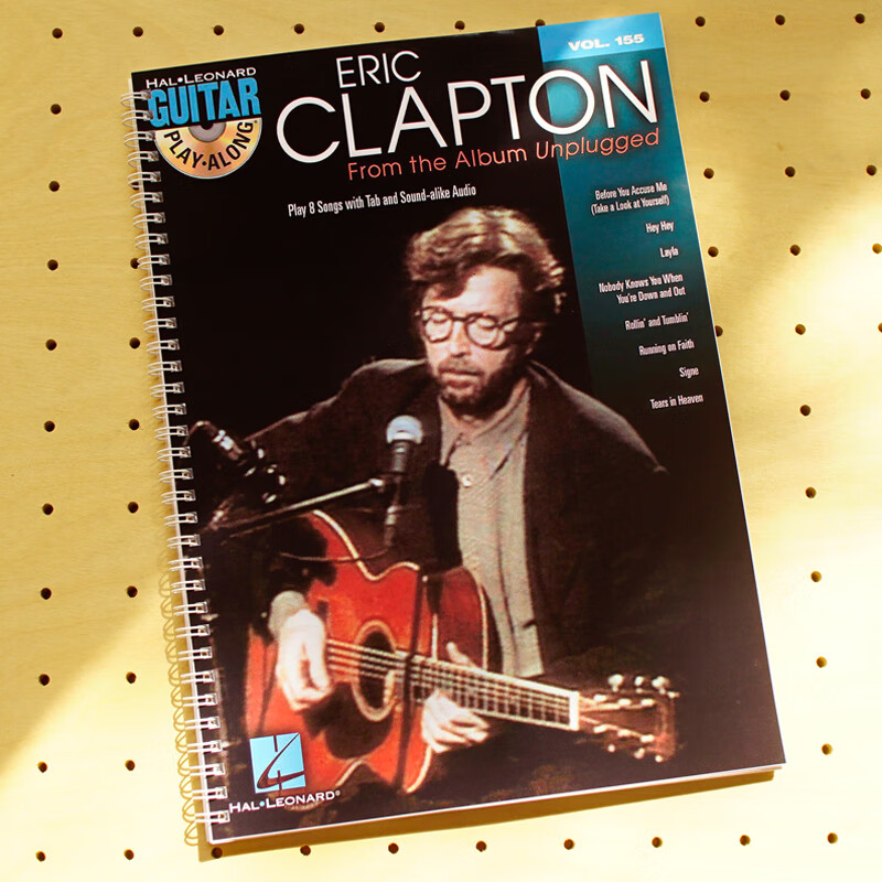 eric clapton埃里克·克莱普顿独奏不插电吉他弹唱六线谱乐谱音频