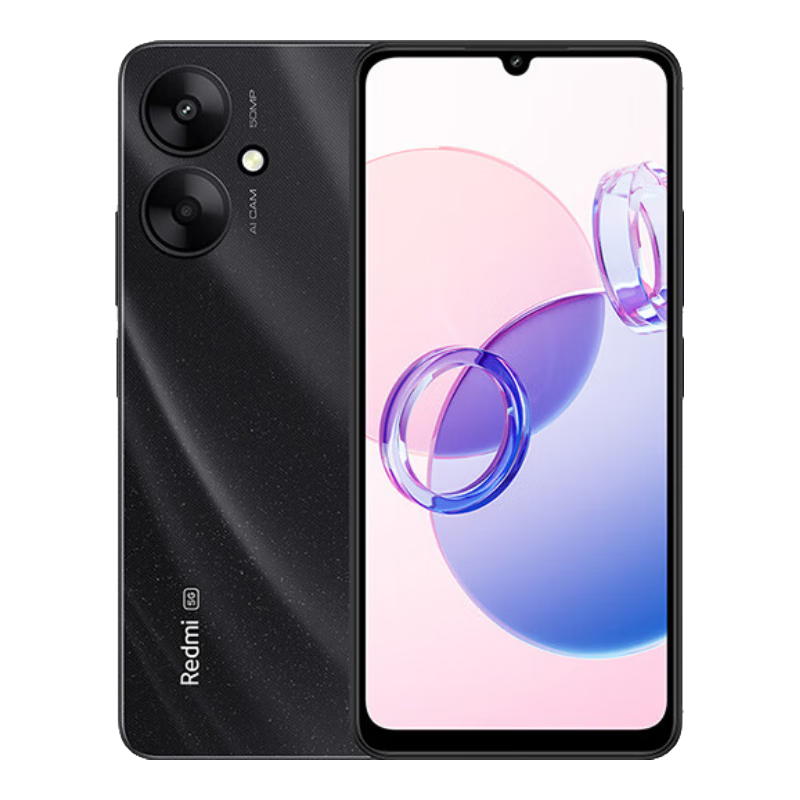小米 Redmi 13C 5G 国家补贴 天玑6100+芯片 5000万双摄 6GB+128GB 星岩黑【Redmi14C新品上市】