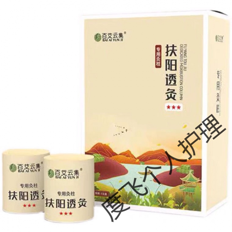 千年国医正整品】扶阳透灸专用灸柱 艾灸条6支/1盒 新品 雷火灸