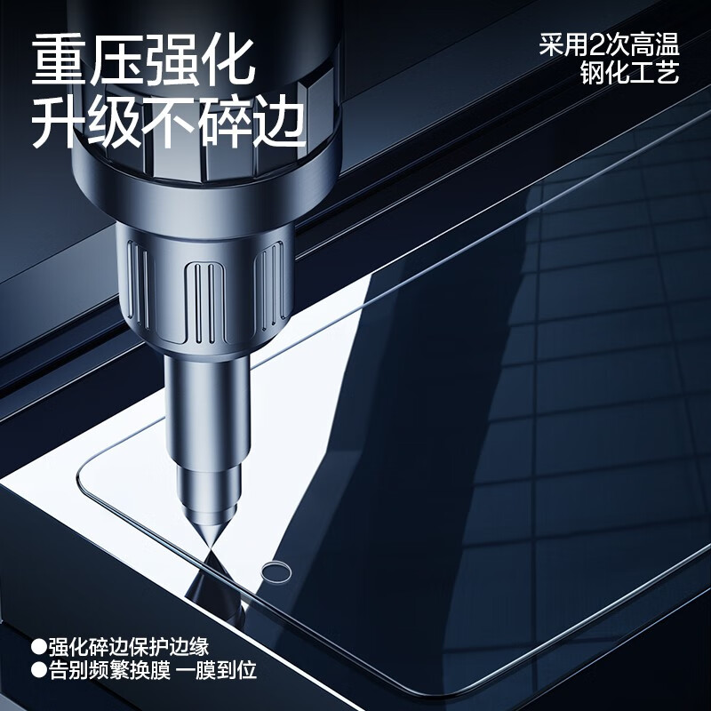 闪魔【甄选直发】 红米note12turbo哈利波特版钢化膜 高清防爆通用全覆盖防指纹防摔手感顺滑手机保护 12Turbo【增强版 加倍抗指纹】2片+神器 哈利波特版本 贴坏包赔