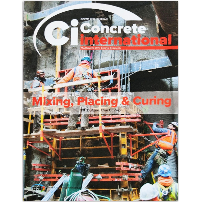 【单期可选】Concrete International 英文国际混凝土设计技术杂志 2020年8月刊