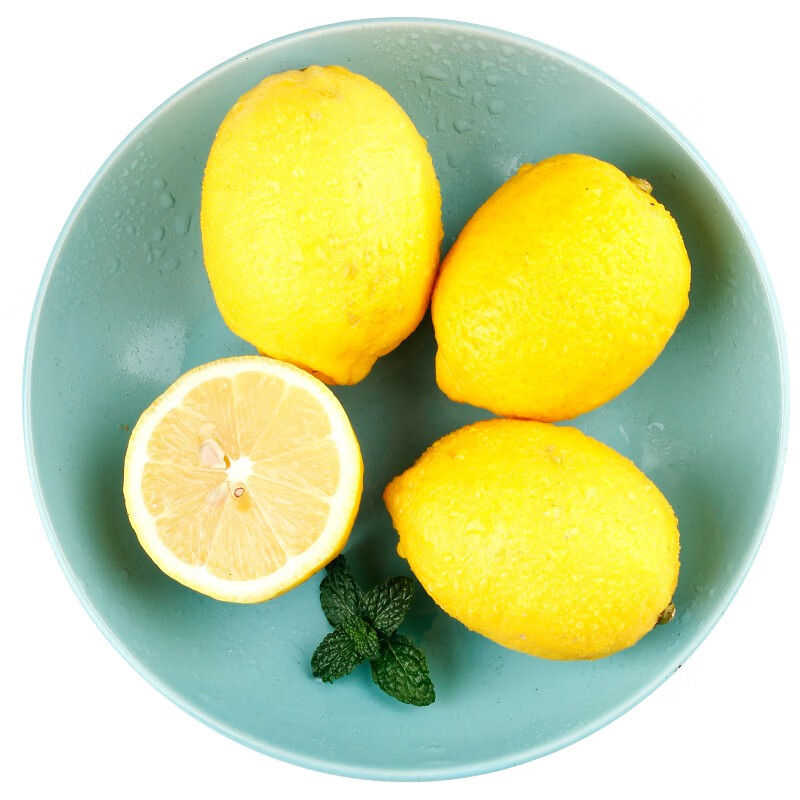 沙窝曙光安岳新鲜柠檬果 水果生鲜 黄柠檬1斤