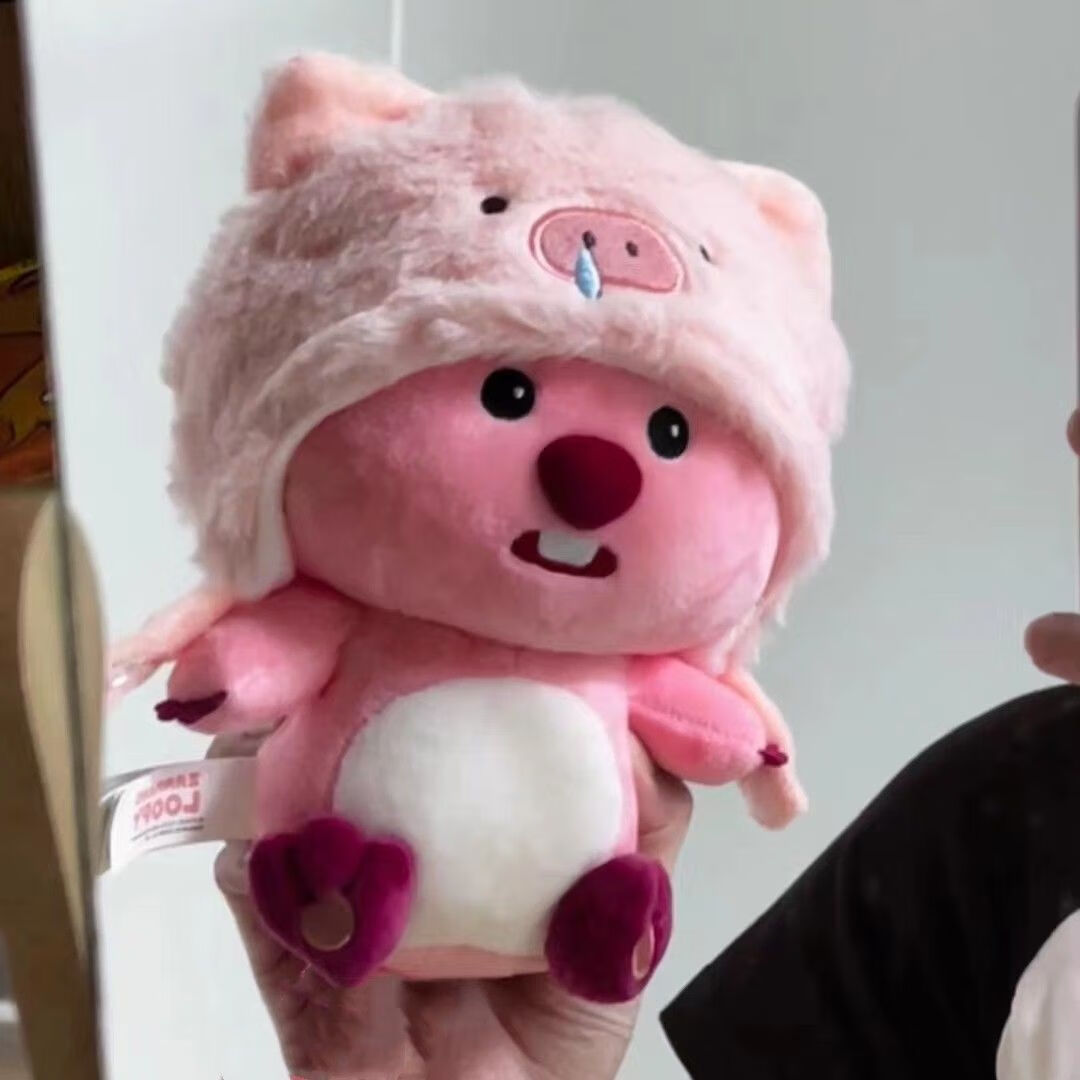 高颜值公仔包包百搭少女心钥匙扣礼物 【鼻涕伤心猪】女明星露比挂件