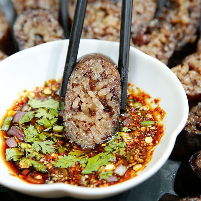 韩食府米肠朝鲜族糯米肠延边血肠东北特产 500g*1袋