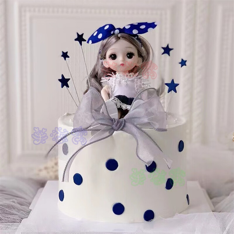 芙滋窝芭比娃娃生日蛋糕儿童女孩子公主洋娃娃小萝莉小女生全国同城