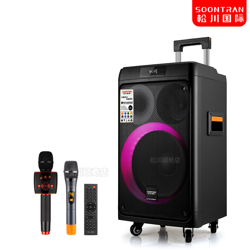 松川国际sa7-08h/sa7-10h/sa13-12/sa13-212 移动拉杆k歌音箱充电广场