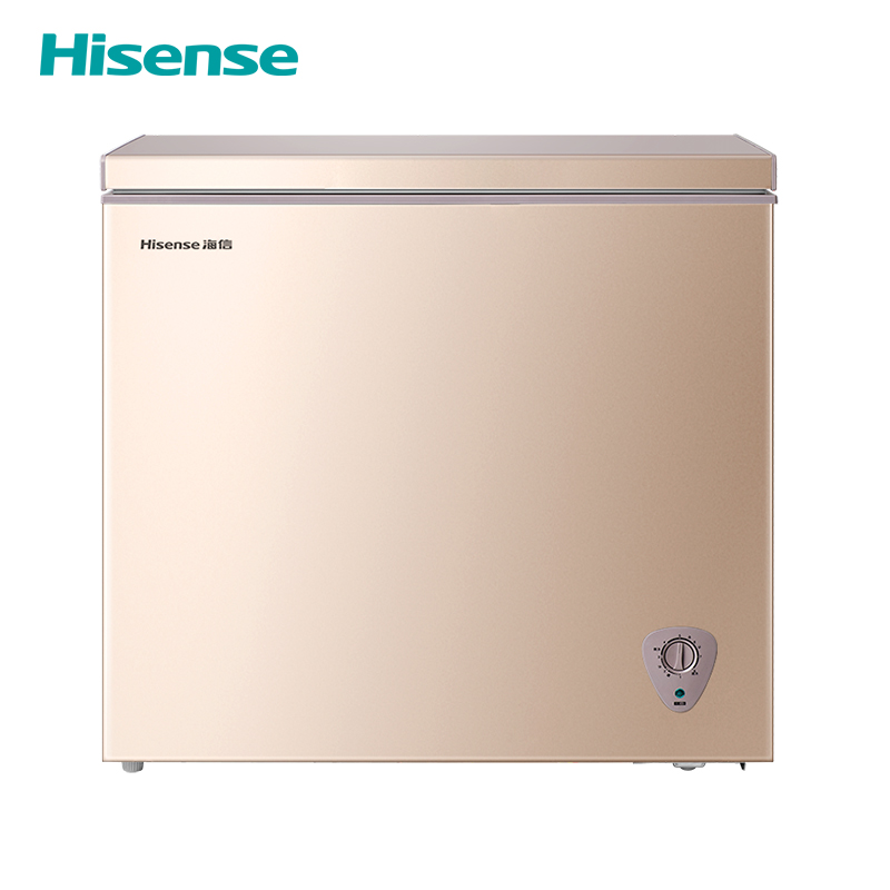 海信hisense食神系列205升低霜小型冰柜家用商用单温冷柜冷藏冷冻转换