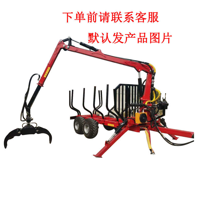 圣洛克小型随车式抓木机 机械式抓手 液压操作 甘蔗毛竹抓子 请联系