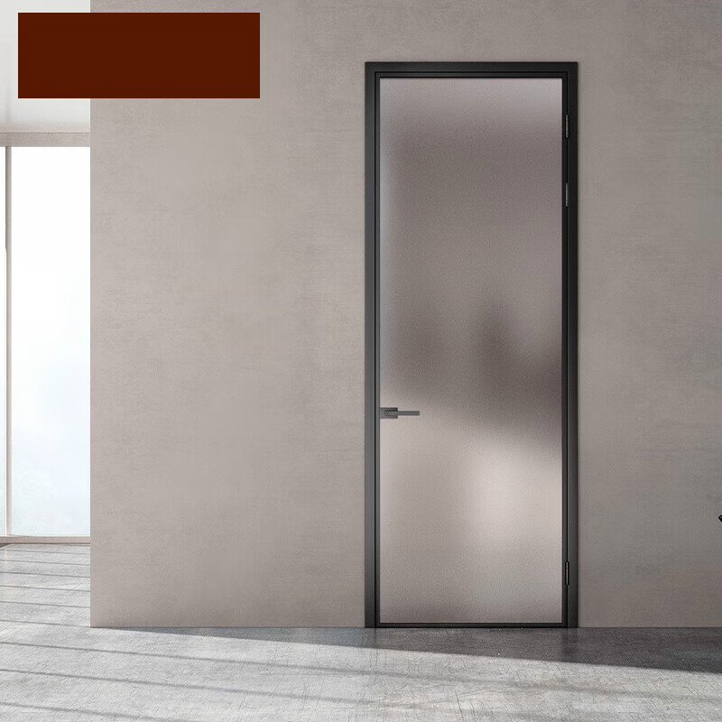 奔新农家用厨房卫生间大玻璃门铝合金玻璃门定制卫生间门lb109 慕尼黑