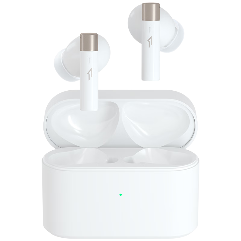 萬(wàn)魔（1MORE）Q30真無(wú)線(xiàn)藍牙耳機主動(dòng)降噪雙入耳式舒適豆升級 高清通話(huà)音樂(lè )運動(dòng)耳機游戲低延時(shí)超長(cháng)續航手機通用 【全新升級】空間音效-Q30鉑銀白
