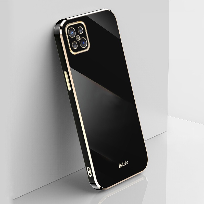 bulons oppo a92s手机壳保护套 oppo a92s简约电镀硅胶套软边全包防摔