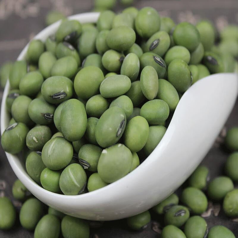 ruyu新大青豆250g/5斤农家自种青大豆干青豆绿大豆青皮青仁大黄豆