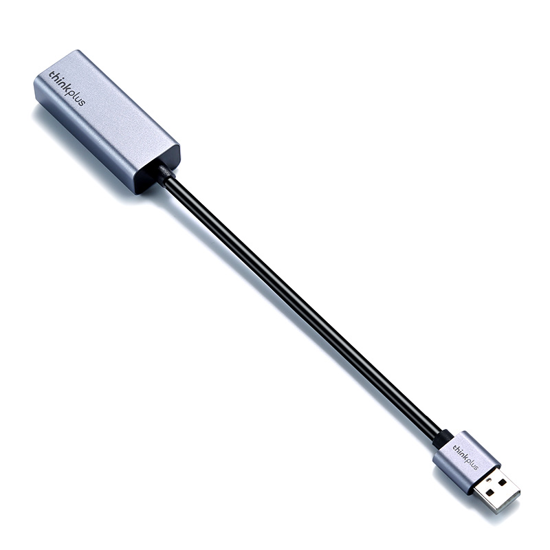 ThinkPad联想 USB转网口转接器 RJ45百兆网卡转换器 USB转接头 笔记本扩展坞 苹果小米笔记本拓展坞LRA1 