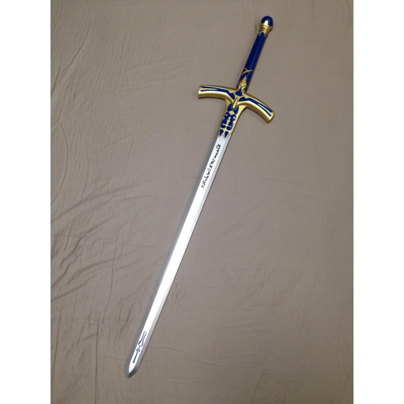 咖喱棒 fate saber excalibur 誓约胜利之剑黑化圣剑石中剑咖喱棒cos