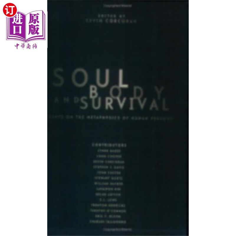 海外直订Soul, Body, and Survival 灵魂，身体和生存