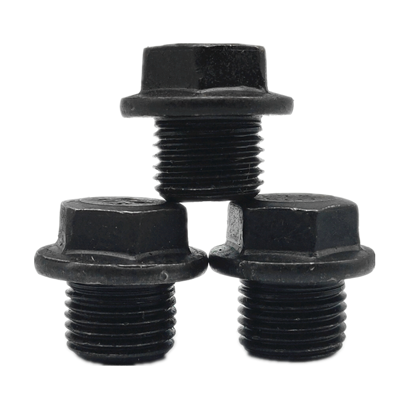 pws外六角油堵螺栓法兰面带垫油塞螺丝堵头喉塞闷头螺塞丝堵m8-m48 m8