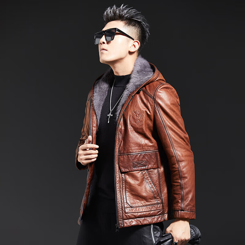 真皮皮衣男装品牌_真皮衣男装哪个品牌好