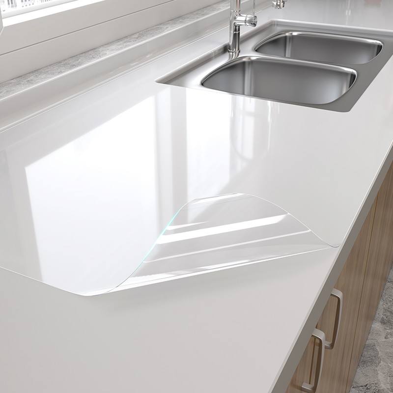 索菲斯厨房防油贴纸防水耐高温防油柜灶橱柜台面大理石贴膜加厚灶台