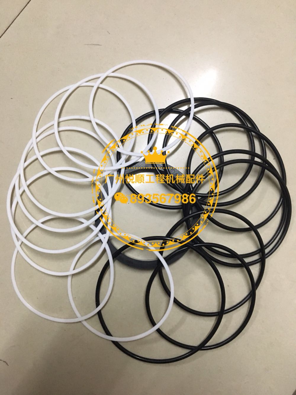 挖机住友sh265分油器中心分油盅油封修理包 专用进口o型圈分油中密封