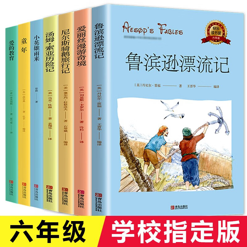 好快乐读书吧六年级上小英雄雨来爱的教育童