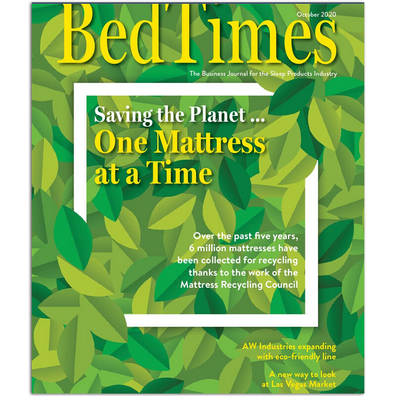 【单期可选】Bed 床具制造睡眠产品与销售业报道 2020/21年月刊 2020年10月刊