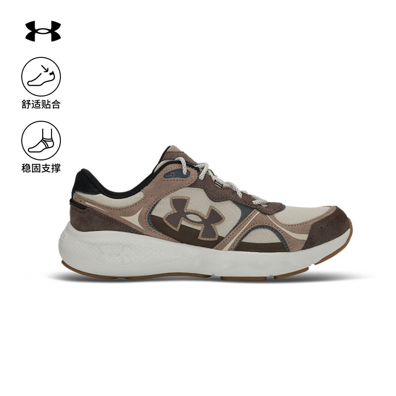 安德玛（UNDERARMOUR） Vantage Lux 2男子绒面革柔韧运动跑步鞋跑鞋6003783 山川棕247 42
