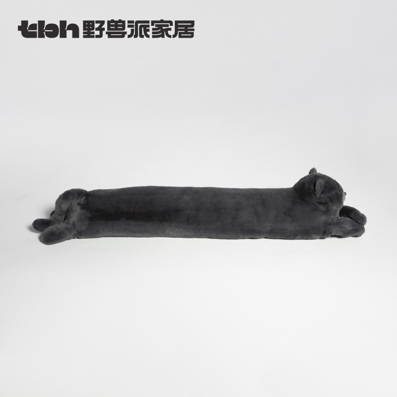野兽派家居（tbh）懒蓝猫长条抱枕 枕头靠垫家用客厅沙发腰枕床头靠枕礼物 懒蓝猫条形抱枕22X115cm 0cm*0cm 含枕芯
