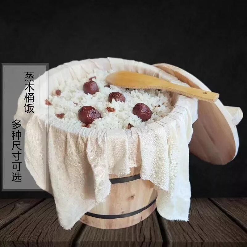 【精选】蒸笼布不粘蒸饭屉布纱布过滤豆腐布包馒头纱布厨房盖布 方形60*60cm 3片装【纱布】