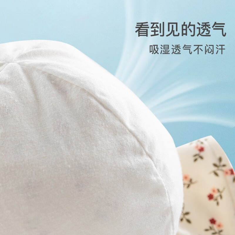 欢喜小熊 婴儿渔夫帽夏季薄款遮阳帽软檐幼儿太阳帽可爱超萌夏天宝宝帽子 红碎花 L（适合头围48-52cm,16-36个月)