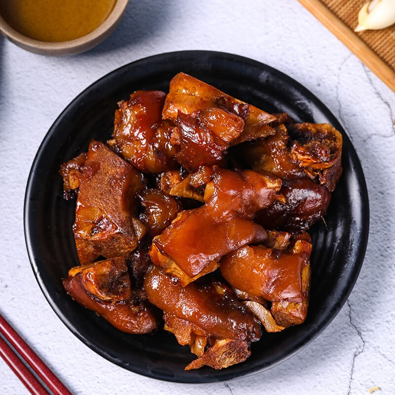 醋小柒老醋猪脚醋肘子醋猪手即食休闲零食小吃包装360g*2盒