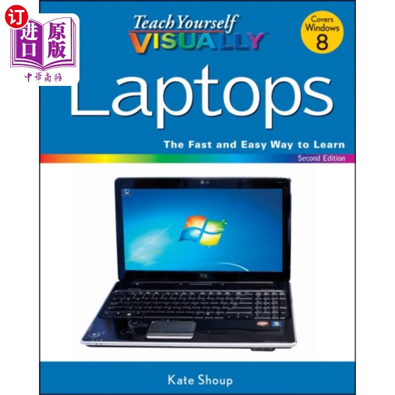 海外直订teach yourself visually laptops 自学视觉笔记本电脑