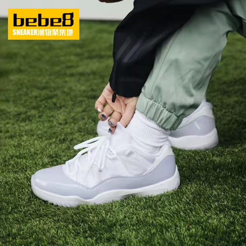 耐克(nike)【bebe8】aj11  air jordan 11 low 紫罗兰男女低帮休闲