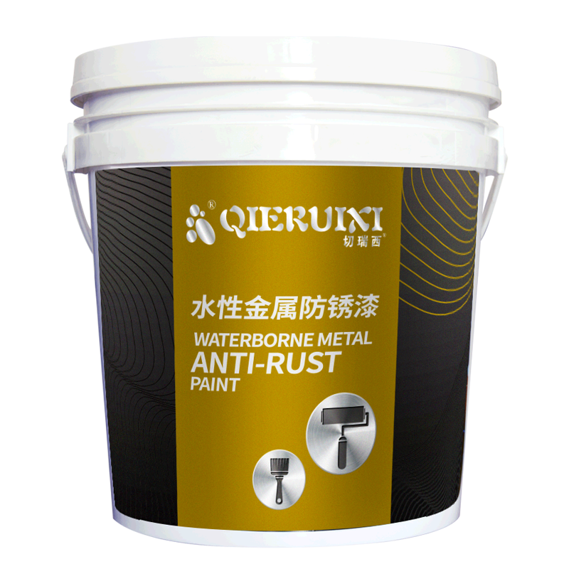 切瑞西鐵門翻新專用油漆防盜門入戶門改色漆水性金屬防銹漆鐵大門自噴漆 燙金色(金箔漆 閃亮金色) 18kg
