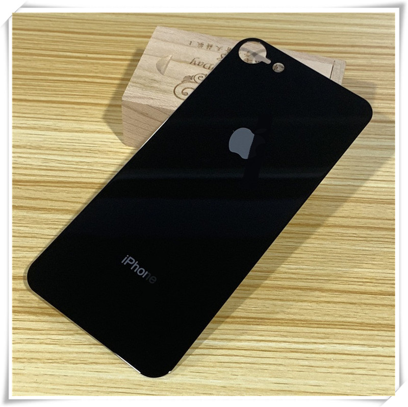 彩色后膜玻璃膜pro背膜改色8p/7p保护全屏覆盖x 7/8 【黑色】防爆玻璃