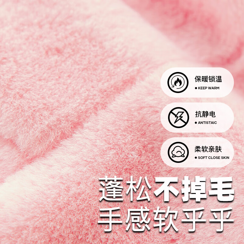 牧萌儿童帽子围巾两件套男童女童冬季加绒加厚一体帽保暖防风帽 黄色萌恐龙【围巾帽手套三件套】 均码【头围50-55cm】适用3-12岁