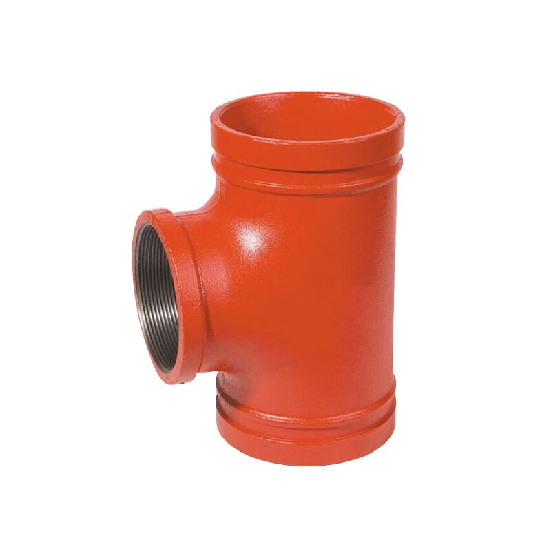 梅派 丝接异径三通  消防用管件沟槽管件 65*50 一个价