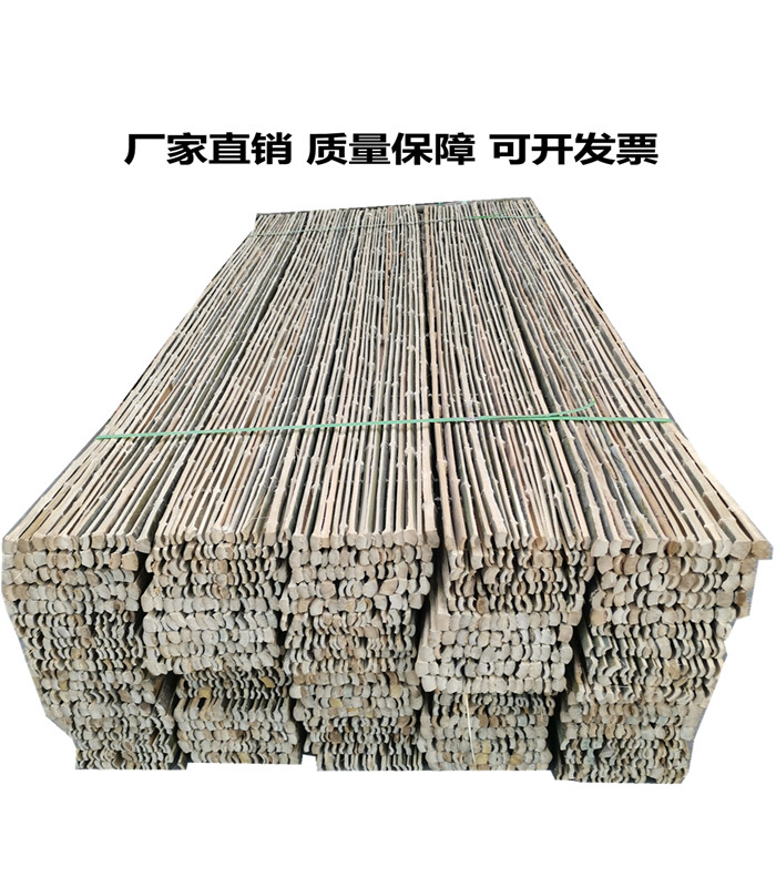 定制适用竹跳板工地外架建筑用竹架板竹排竹笆片防护脚踏板承重竹夹板