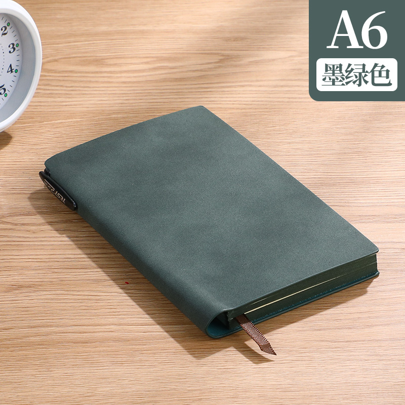 木雷 a6笔记本本子软皮记事本随身小本子小笔记本口袋小尺寸旅行日记
