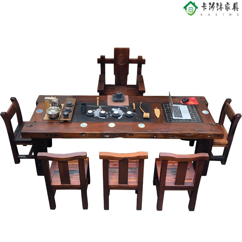 新款茶台图片和价格,宝马x1新款价格及图片 新款茶桌老船木茶桌椅组合功夫实木茶台家用小茶几办公室茶桌茶具套装