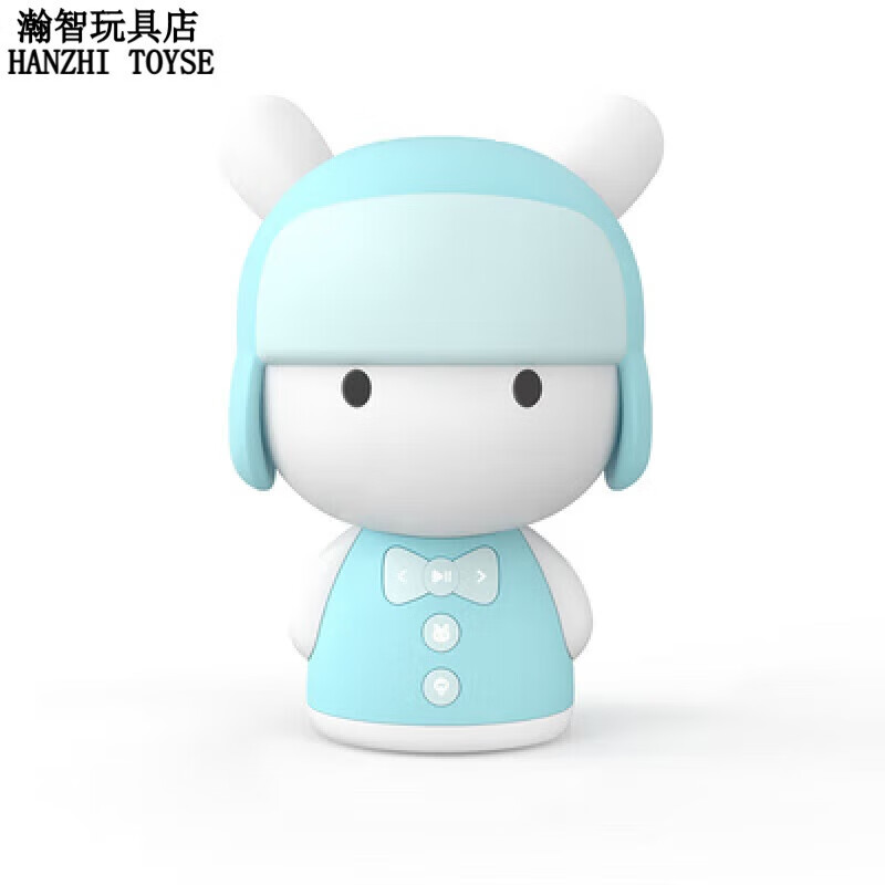 婴幼睡前儿童讲故事3岁以上宝宝学习智能玩具 米兔故事机mini-蓝色