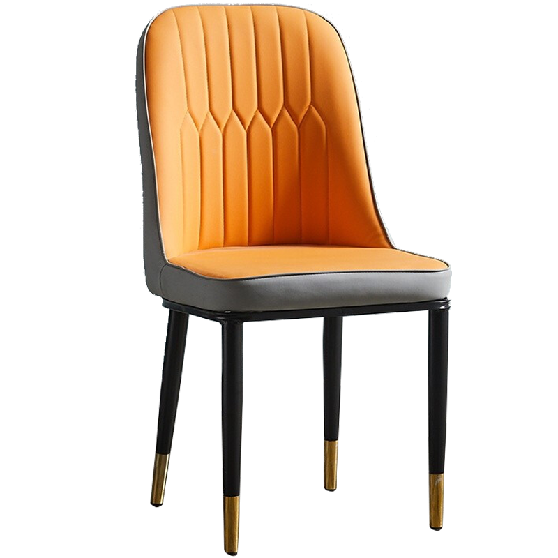 舒适稳定的北欧轻奢风皮革软包餐桌椅-凝企餐椅|查看京东餐椅历史价格