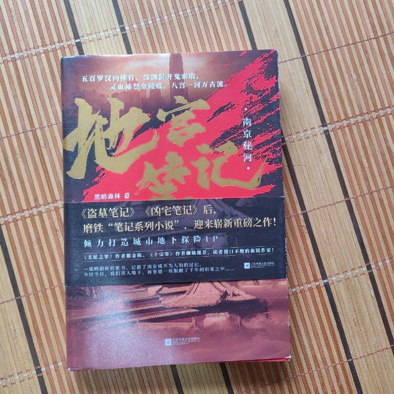 【绝版旧书】地宫笔记:南京秘河【861】 江苏凤凰文艺出版社