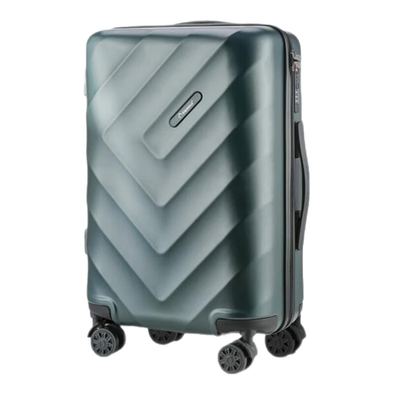 Diplomat外交官行李箱輕盈磨砂斜紋耐用密碼箱學(xué)生拉桿箱TC-2326 松柏綠 24英寸 -適用中短途【需托運】