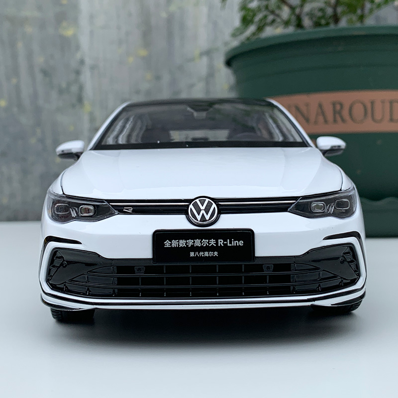 joymine1:18原厂汽车模型 一汽大众 高尔夫 八代 vw golf 仿真合金